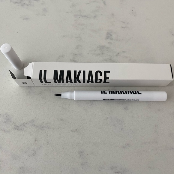 Il Makiage Black Card Liquid Eyeliner Ultra-Black Waterproof Liner - Picture 1 of 1